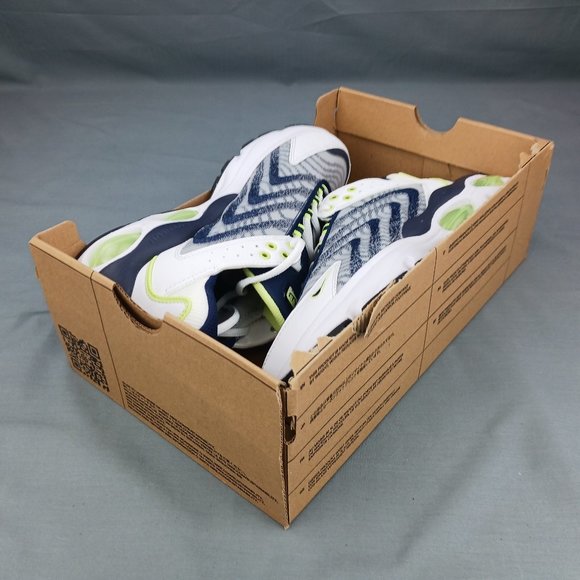 Nike Air Max TW Men's Running Shoes DQ3984 101 White Navy Gray Sizes -NO BOX TOP - Picture 9 of 10